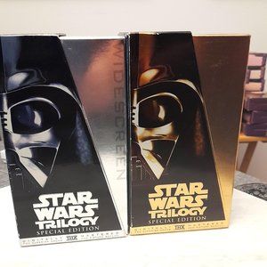 Star Wars Trilogy Gold and Silver Special Edition VHS